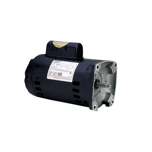 Replacement Motor, Full Rated 0.75 HP, Square Flange Single Speed, Single Phase, 1.65 SF, 115/230V (B2847) (B2847V1)