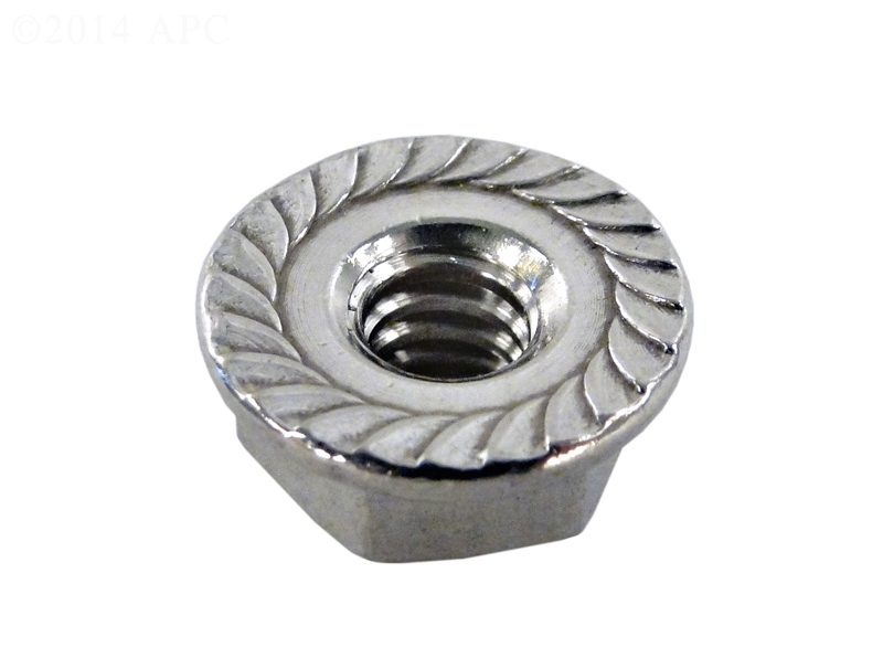 Pentair 1.5 in. High Flow Valve Hex Nut, SS (275455)