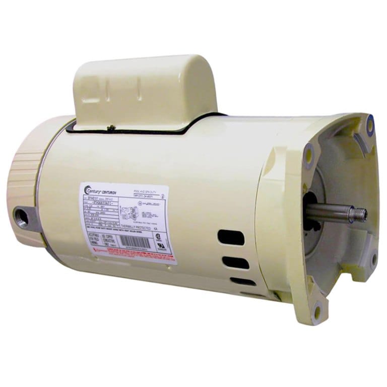Pentair 355012S Square Flange Motor 1.5HP Energy Efficient 230V Almond
