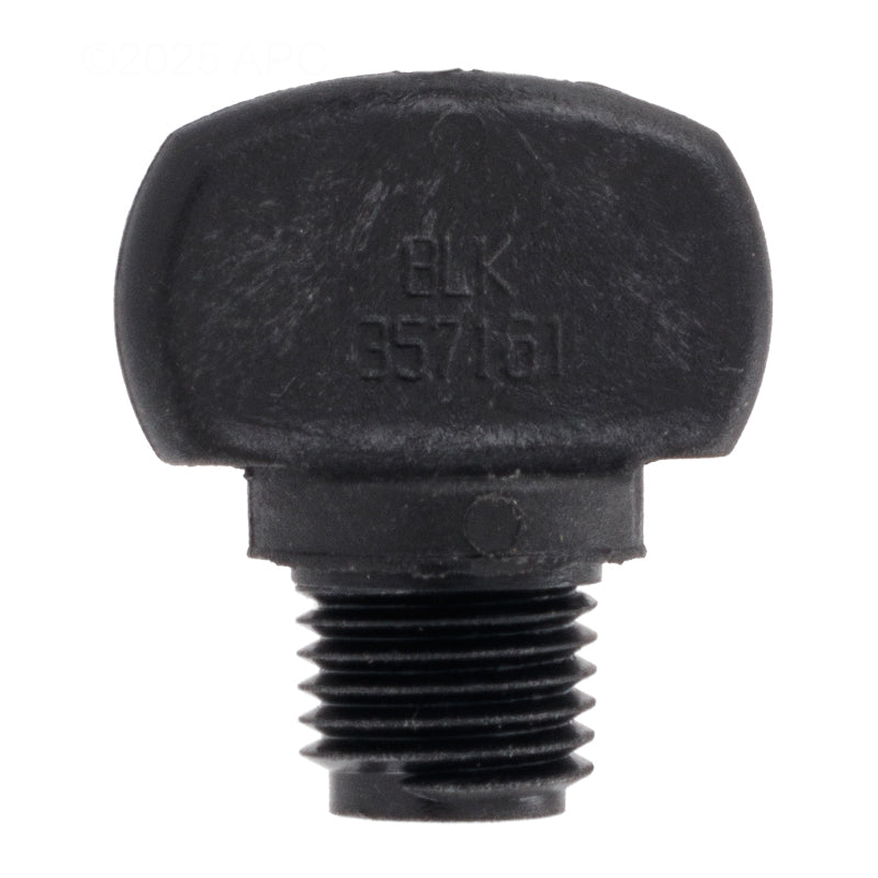 Pentair 1/4" Drain Plug, Black - 357161Z