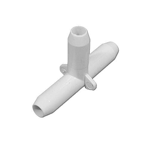 WaterWay PVC Smooth Barb Tee, 3/8"SB x 3/8"SB x 3/8"SB (413-1900)