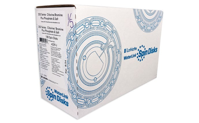 LAMOTTE COMPANY PLUS PHOSPHATE & SALT SPINDISK 100/BX WATERLINK CL/BR | 4329-J