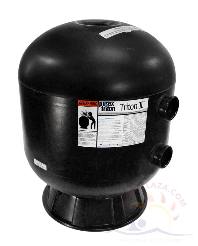 Pentair Triton II Sand Filter, Tank & feet Assembly, TR60 6 in., Buttress Thread (154638)