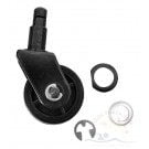 Jandy® Ray-vac™ castor wheel kit, gunite, black (R0379700) - Obsolete