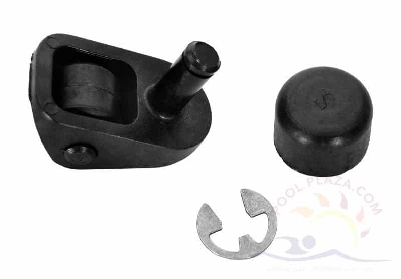 11b - Jandy® Ray-vac™ swivel wheel kit, gunite, black (R0380000) - Obsolete