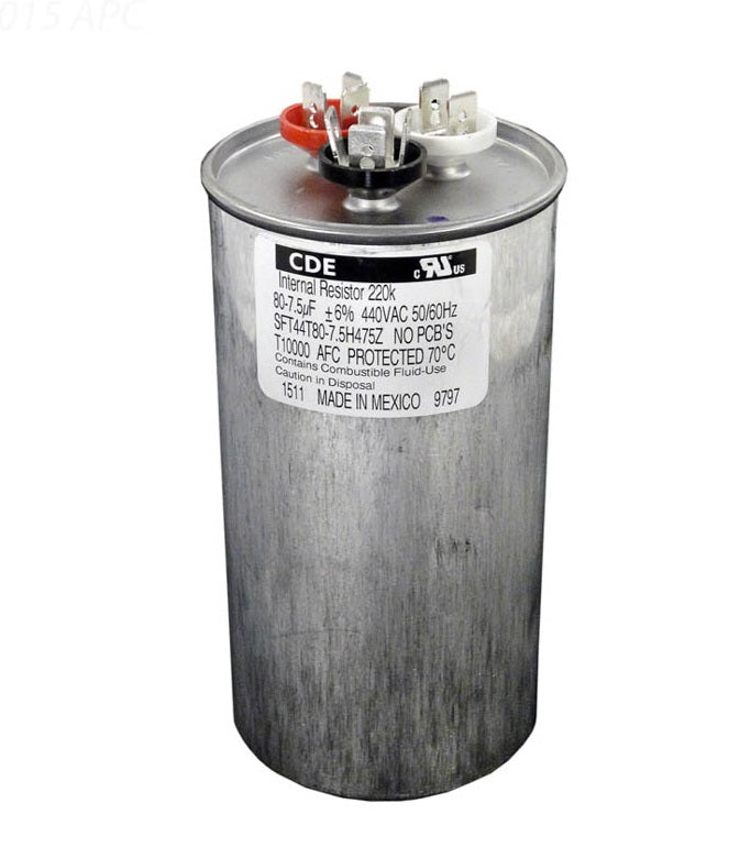 Pentair Capacitor 80/7.5 Mfd 440V For Ultratemp Heat Pump