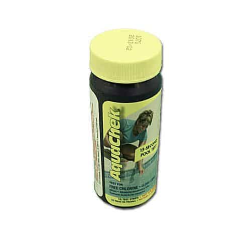 AquaChek Chlorine Test Strips, Bottle of 10 (511297) - Obsolete