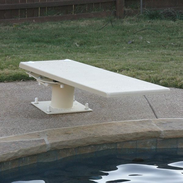SR Smith Cantilever Jump Stand & Frontier III Diving Board, 6 ft., White (68-209-5962)