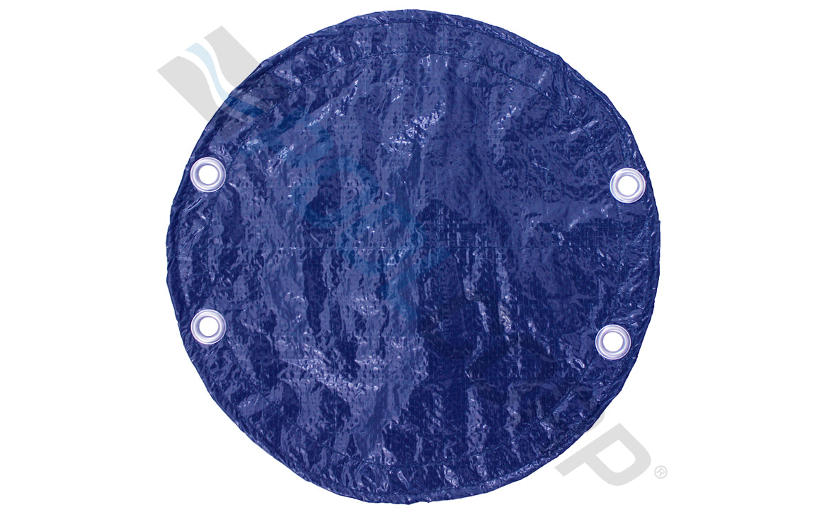 GPC Winter Covers 7731AGBLB 27' Blue/Black Round PoolTux Royal Solid Winter Pool Cover for Above Ground Pool