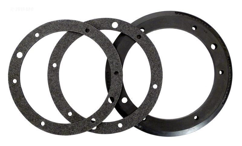 Pentair Small Stainless Steel Light Niche, Gasket Set, w/double wall gasket (79207900)