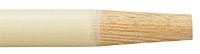 A&B Brush, 54 in. Wood Handle, Tapered End (9000)