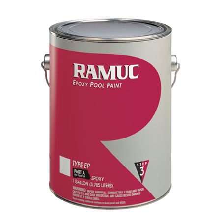 Ramuc Epoxy Pool Paint, Type EP, Gallon, Monument Gray (9081362)