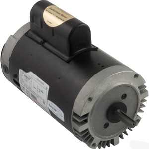 Magnetek C-Frame Keyed Shaft Motor, Full Rated, 1.5 HP, 1.30 SF, 115/230v (B123)