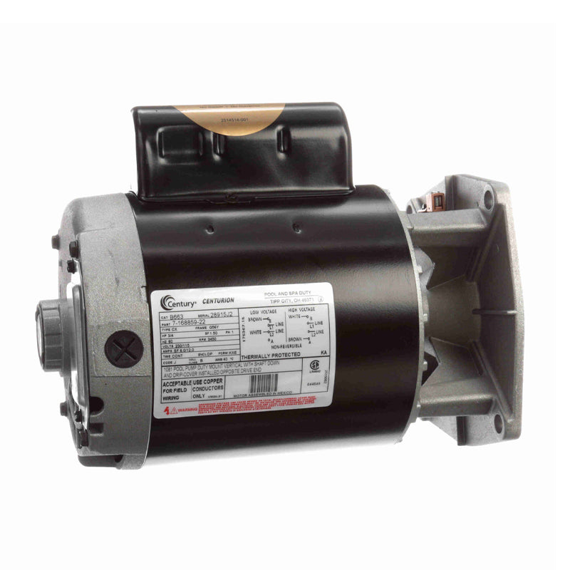 Century Uniseal Pool Sweep Replacement Motor - B663