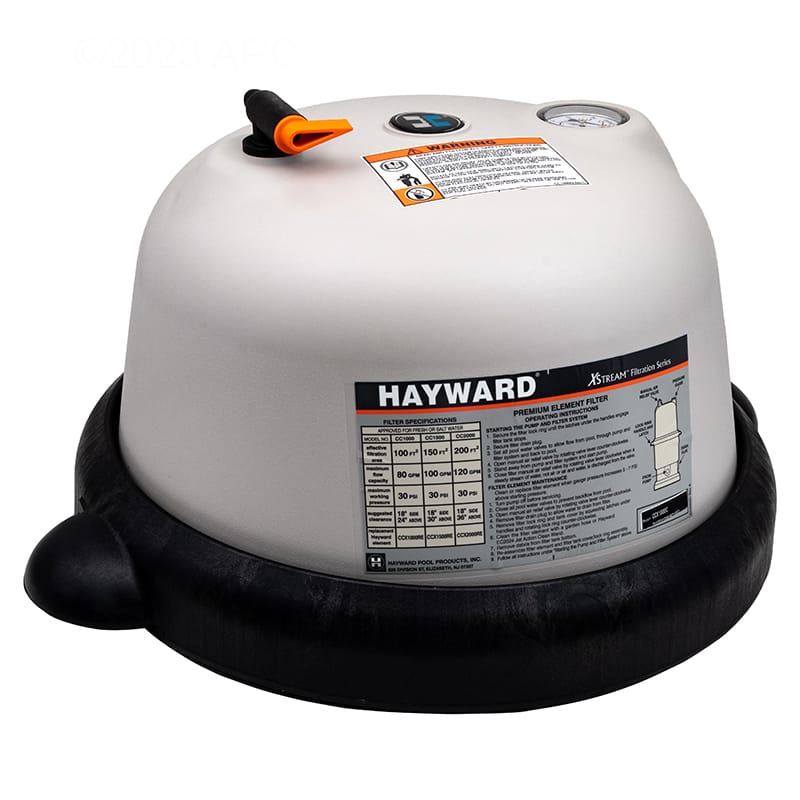 Hayward Xstream 100 Sq.Ft. Filter Replacement Lid W/Lock Ring (CCX1000C)