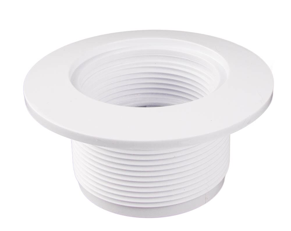 CMP Gunite Wall Fitting, Threaded; White | 25550-000-060