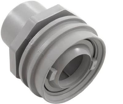CMP Flush Mount Return Fitting; Gray | 25555-001-000
