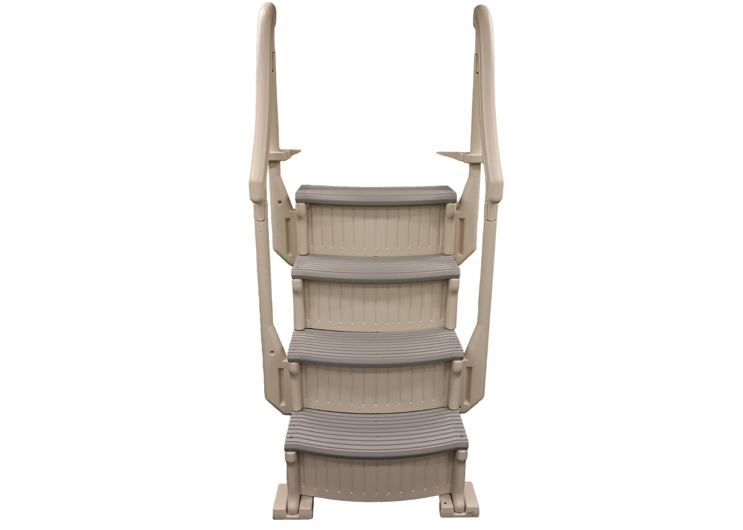 Confer Curve Base In-Pool 4 Step for A/G Pool, Beige | CCX-AG