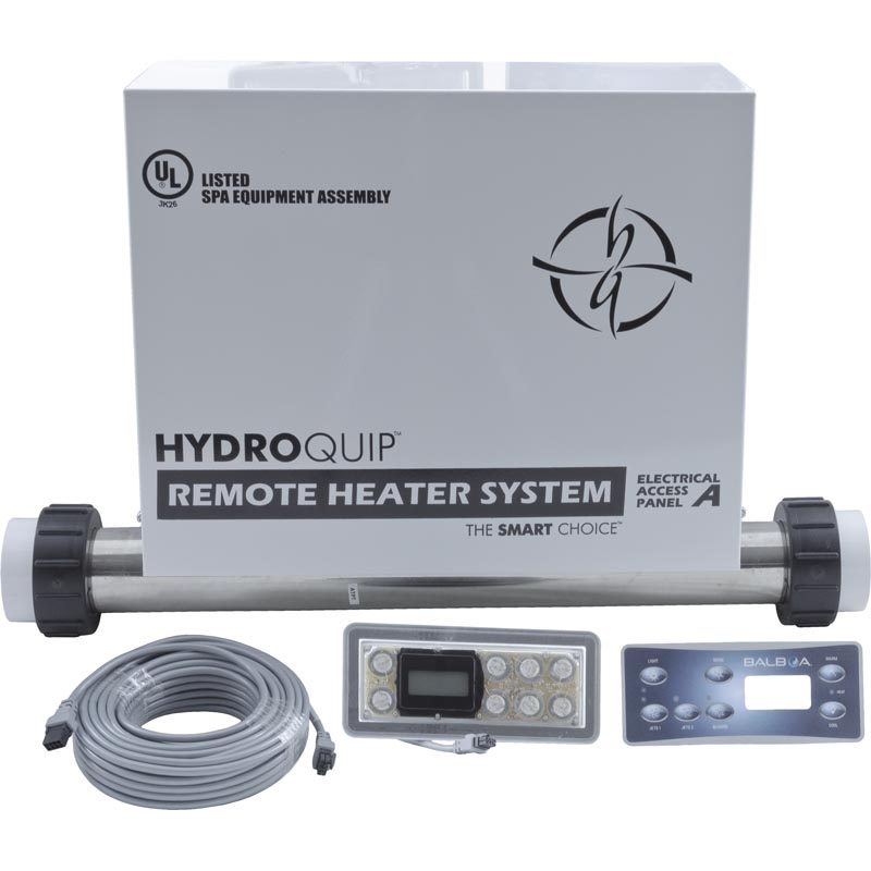 HydroQuip CS8700 Spa Control w/11.0kW Heater, HT-5 Topside Panel w/60 ft. cable, 230V only (CS8700-A)