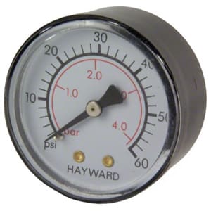 03 - Hayward Pro-Grid Pressure Gauge Back Mount (ECX27091)
