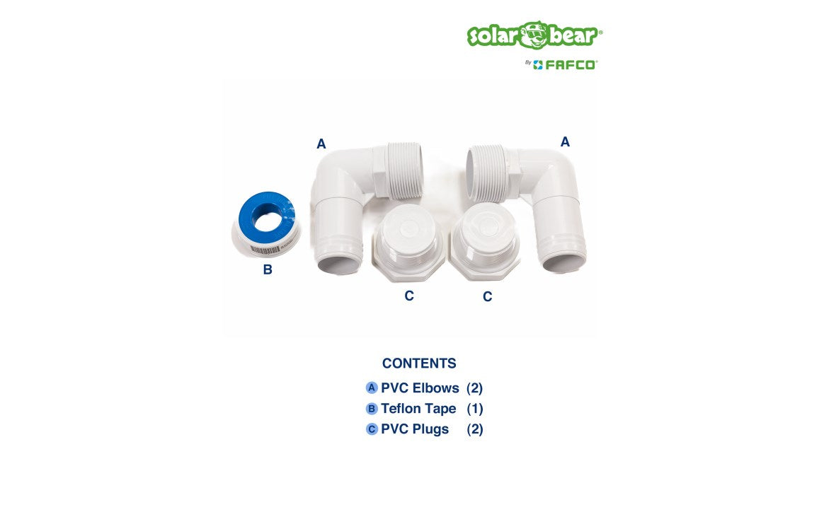 FAFCO Starter Kit 09975 Solarbear / Solarcub - 603570099759