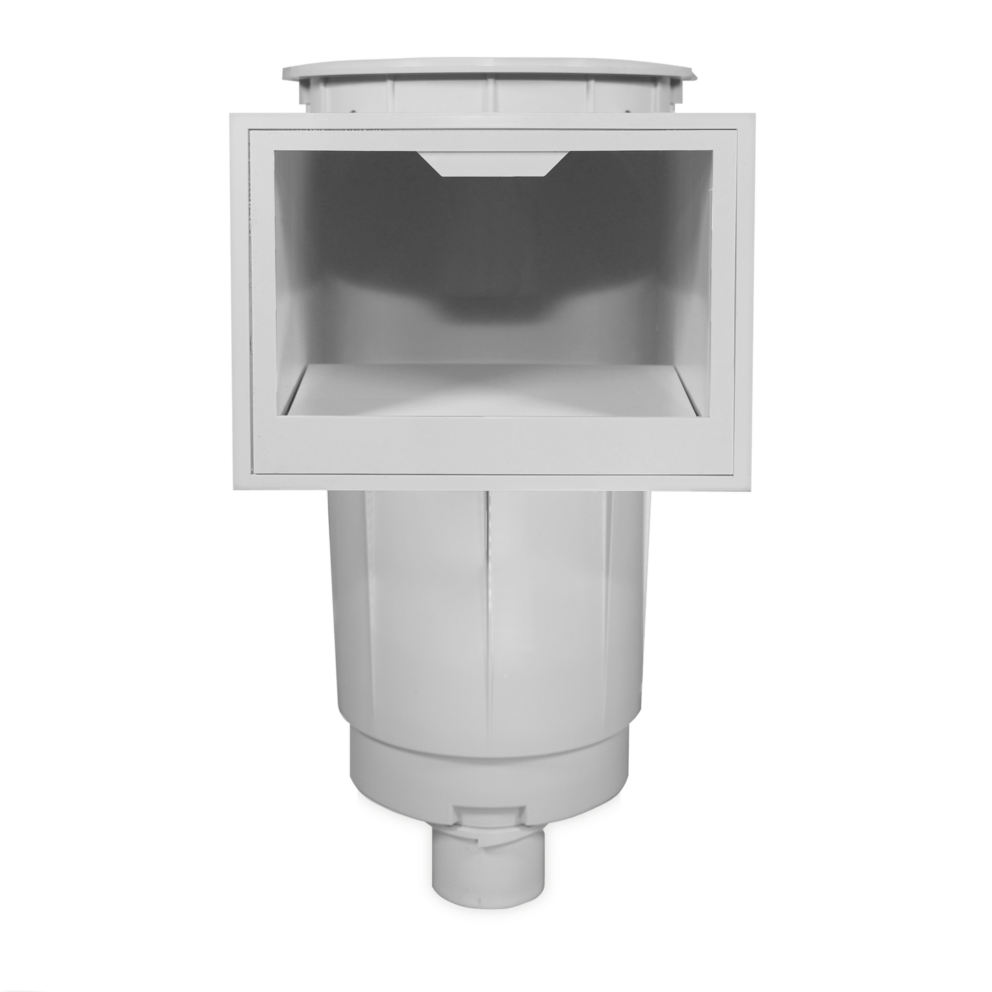 Hayward Skim Master Skimmer, 2" S x 2-1/2" SP w/Float Valve,Tan Cover, Over Flo Port, White, Concrete | SP1072S210FVA