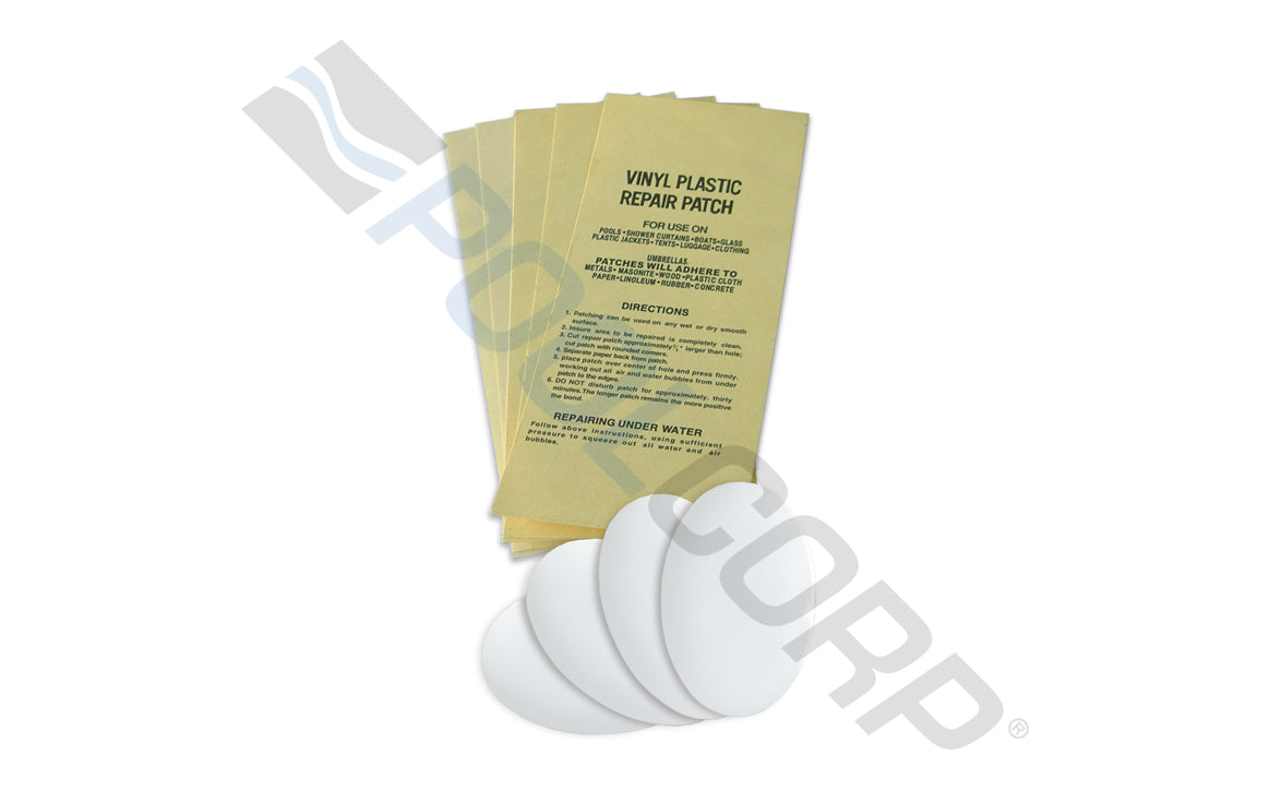 The PoolStyle K435CBX/SCP is a Vinyl Repair Patches Kit. This Repair Kit is essential for protecting and keeping your vinyl liner unaffected by damage.