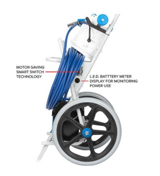 Hammerhead with 60' Cord & Charger 21" Portable Vacuum - RESORT-21