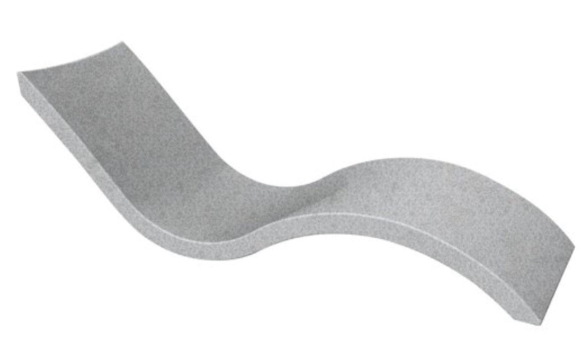 Ledge Signature Chaise Granite Gray - LL-SG-C-GG