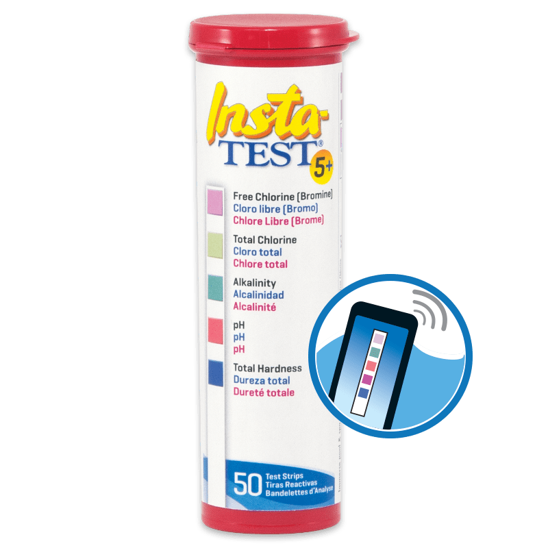 LaMotte InstaTest 5+ TestStrip (50 Strips/Bottle) 12/Case | 2977-BC-12