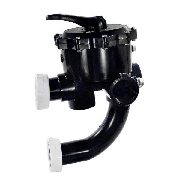 Sta-Rite Multiport Backwash Valve, 2 in. Preplumbed with Union Fittings (not for SMD) (18201-0200)