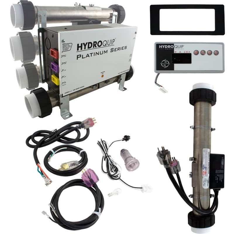 HydroQuip Platinum PS6502HS24 Spa Control w/5.5kW Heater, Eco-8 Topside Panel, Component Cords, 115/230V (PS6502HS24-8)
