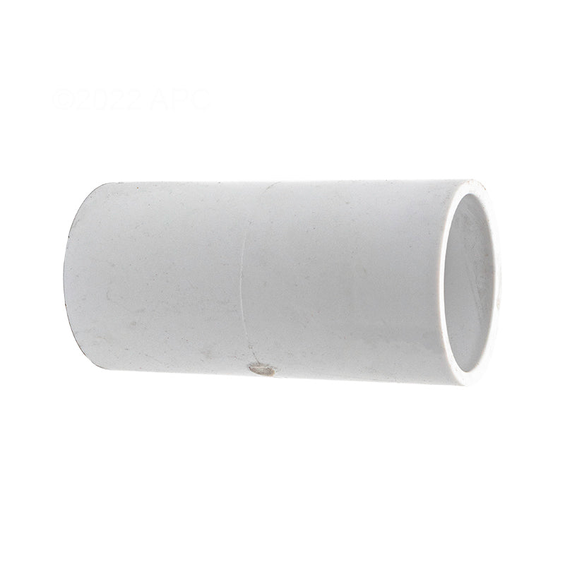 Westlake Pipe & Fittings Coupling, 1-1/2" Slip White PVC Schedule 40 Deep Socket - 482015