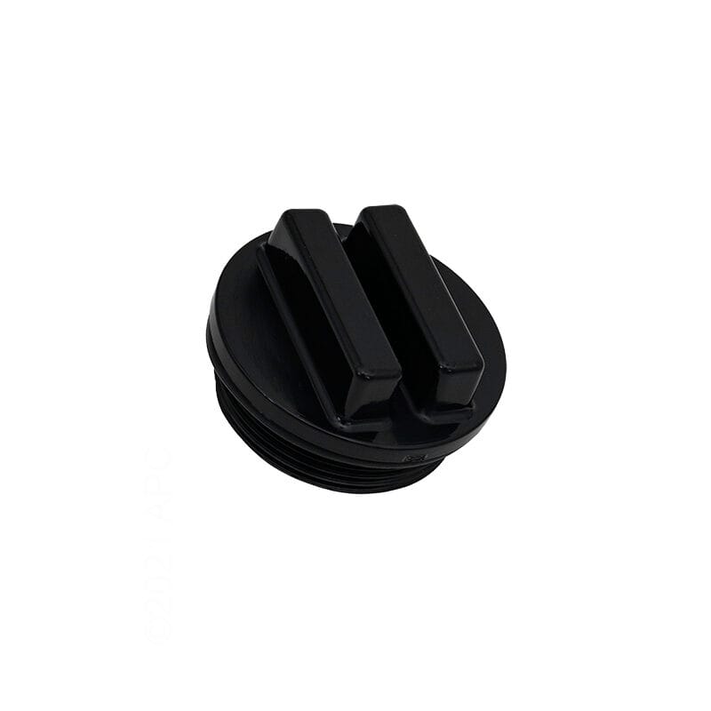 Hayward SwimClear Drain Plug w/O-ring, 1.5 inch, Black (SP1022CBLK)