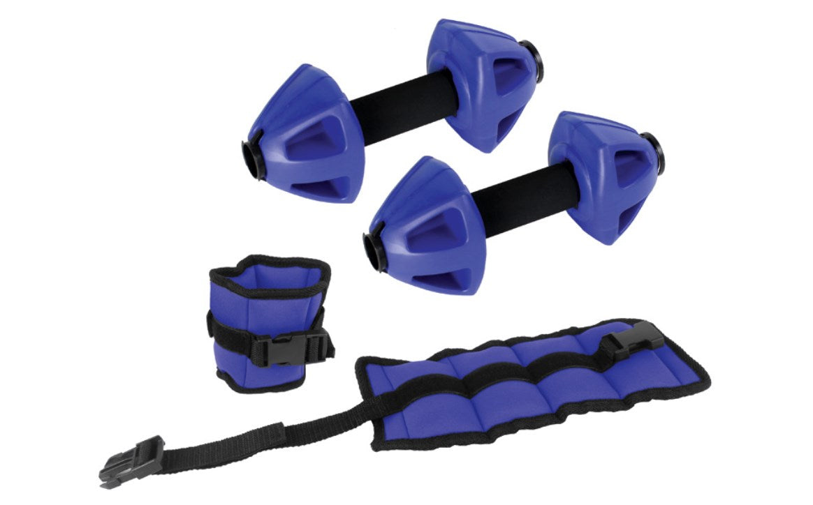 CPA with 2 Dumbells & 2 Ankle Weight Underwater Fitness Kit - LFB200