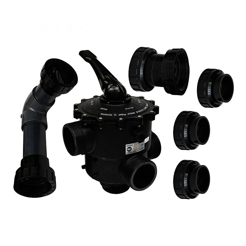 Waterco Multiport Valve with Plumbing 3" Sm Sand Filter - 2290820