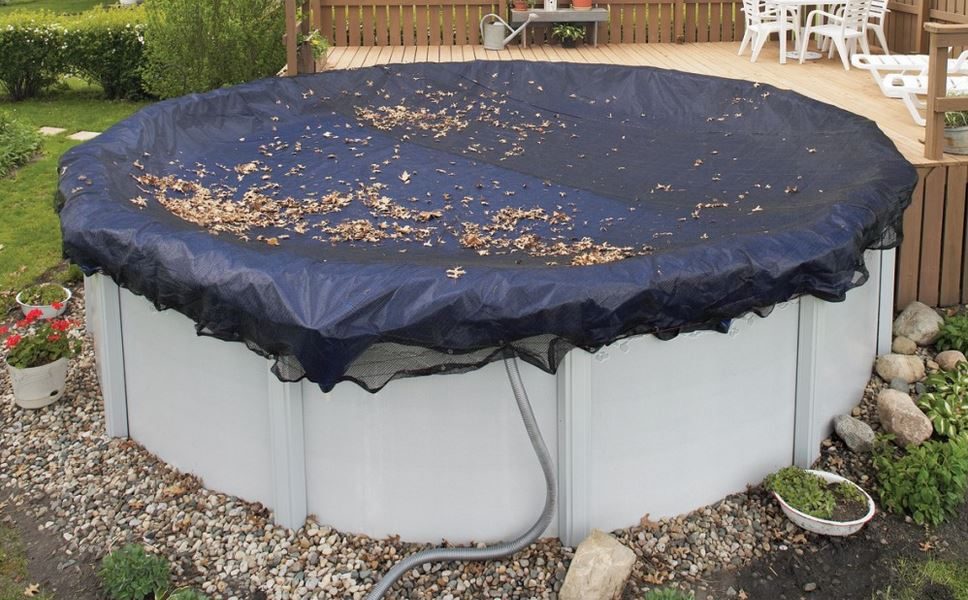 Arctic Armor Above-ground Leaf Net, 21 x 41 ft. Oval Pool Size, 24 x 44 ft. Cover Size (WC544)