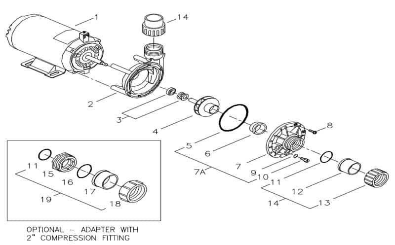 Aqua Flo Circ-Master HPCP Series Pumps