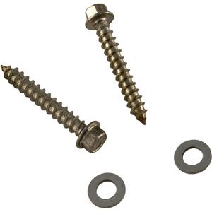 Hayward Vinyl Pool Vac Pod Screw Kit (2 Hex Head Screws & 2 Washers) (AXV015P)