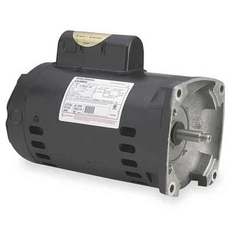 Replacement Motor, Full Rated 0.5 HP, Square Flange Single Speed, Single Phase, 1.95 SF, 115/230V (B2846)