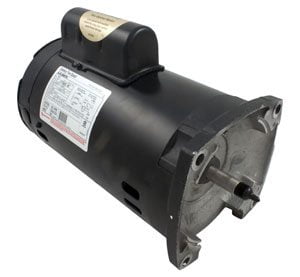 Replacement Motor, Full Rated 0.75 HP, Square Flange Two Speed, Single Phase, 1.67 SF, 230V (B980)