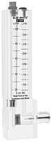 Blue White Down Flow Vert Flowmeter f/ PVC, 1.5 in. (D-30150P)