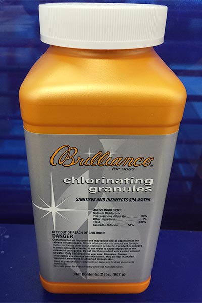 Brilliance for Spas Chlorinating Granules, 2 lbs. (83768)