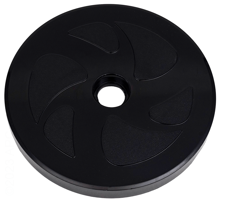 Polaris® 280 Large Wheel w/o Bearings, Black (C7)
