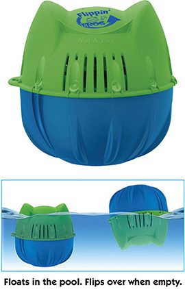 Flippin' Frog Floating Mineral and Chlorine Cartridge Pool Sanitizing System, 2,000 to 5,000 gal. (01-12-8406)
