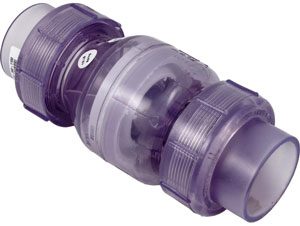 Flow Control Flo-Control Valve, 2.0 in., Clear (1700C20)