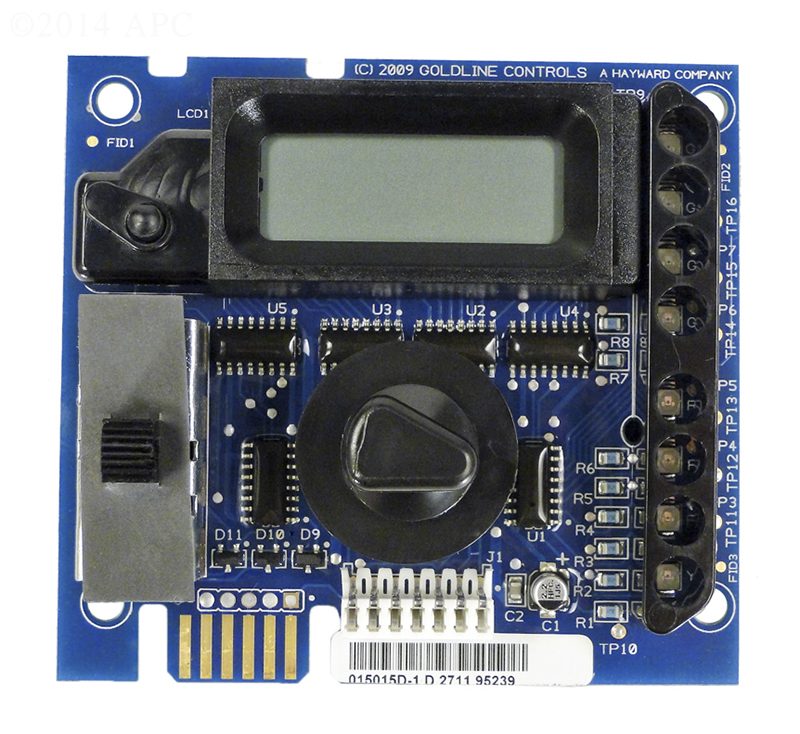Hayward Goldline Aqua Rite® Display PCB (GLX-PCB-DSP)