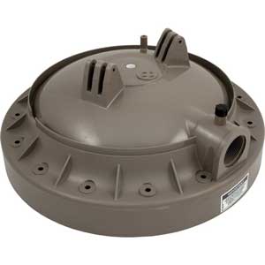 Hayward Perflex EC65/65A/75/75A Filter Head w/New Vent Valve (ECX11194AT) Taupe