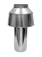 Hayward Universal H Heater Indoor Vent Adapter Kit, Negative-Pressure, for 200FD (UHXNEGVT12006)