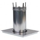Hayward Universal H Heater Indoor Vent Adapter Kit, Positive-Pressure, for 400FD (UHXPOSHZ14001) (UHXPOSHZ14008)